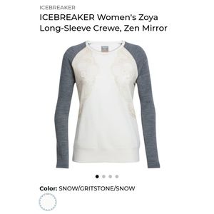 Icebreaker Zoya Long Sleeve Crewe